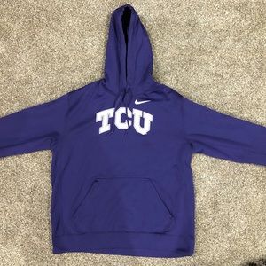 NIKE TCU HORNED FROGS HOODIE